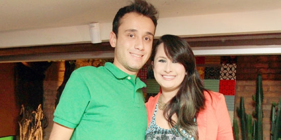 Eduardo Gomes e Taynara Ramos no Picanha na Tábua